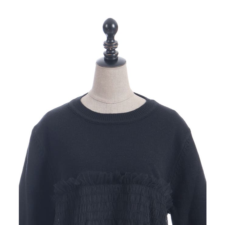 チュールカットプルオーバー | axes femme | 詳細画像8 