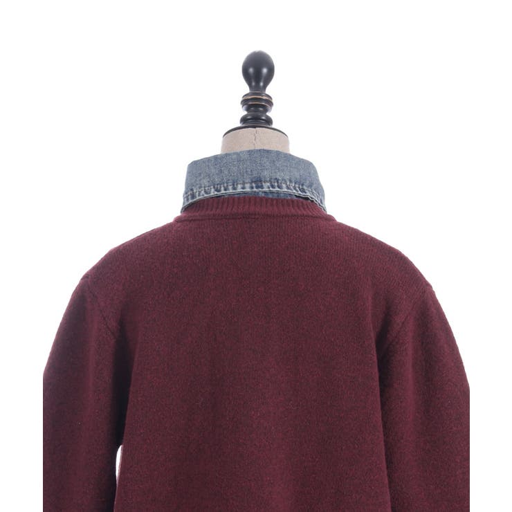 デニム切替ニット | axes femme | 詳細画像12 