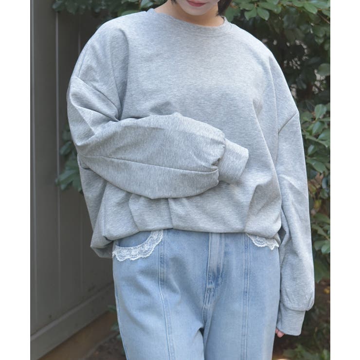 タックデザインプルオーバー | axes femme | 詳細画像1 