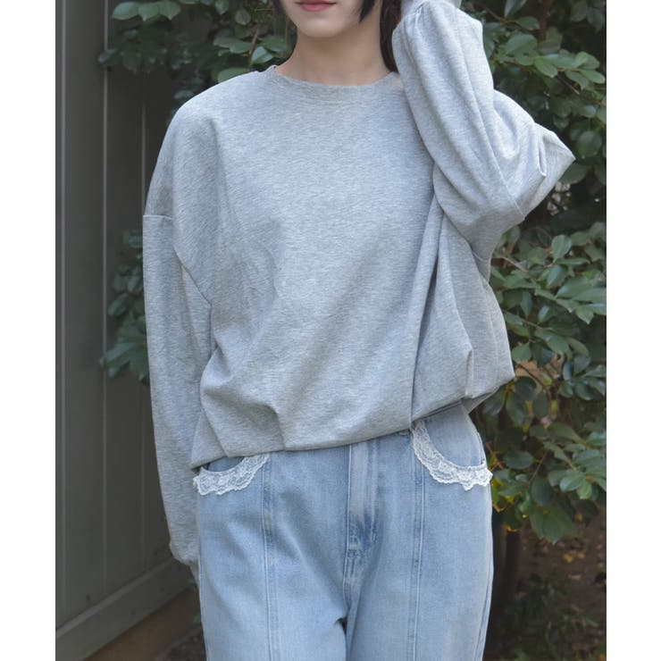 タックデザインプルオーバー | axes femme | 詳細画像4 