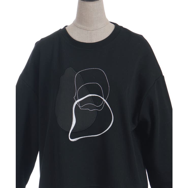 モチーフ刺繍スウェット | axes femme | 詳細画像18 