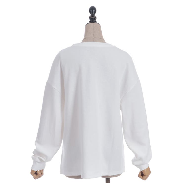 モチーフ刺繍スウェット | axes femme | 詳細画像8 