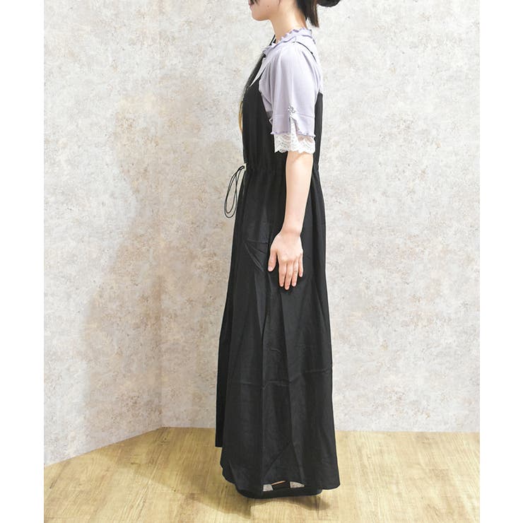 ジップキャミワンピース[品番：IGAW0006705]｜axes femme
