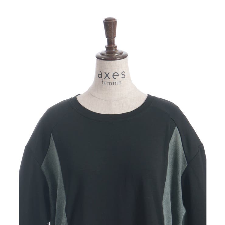 切替カットワンピース | axes femme | 詳細画像9 