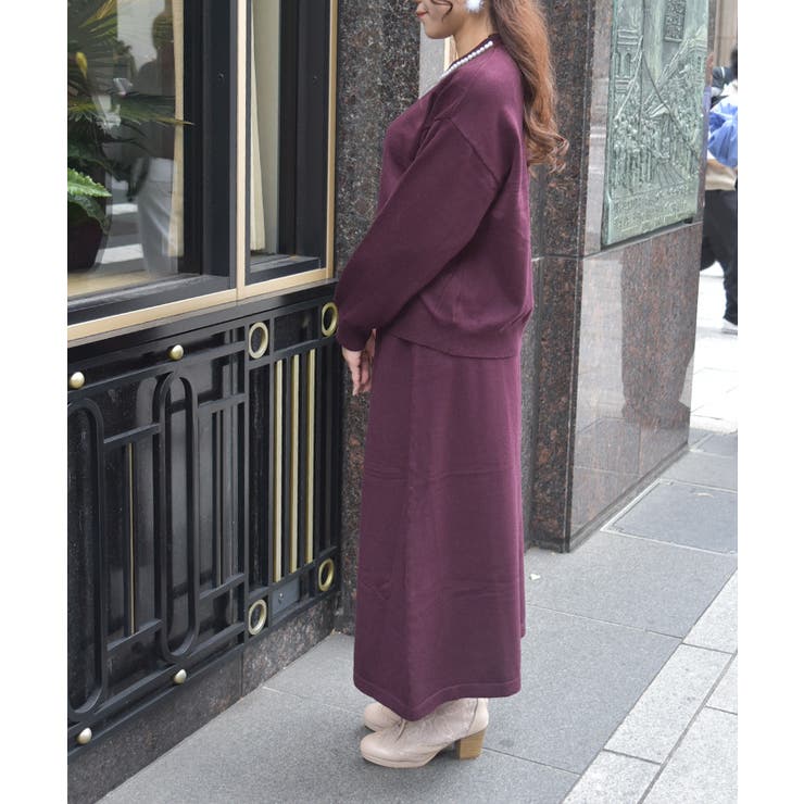 パールニットセットアップ | axes femme | 詳細画像2 