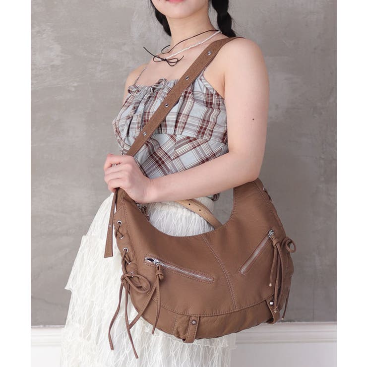 サイドレースアップショルダー | axes femme | 詳細画像2 