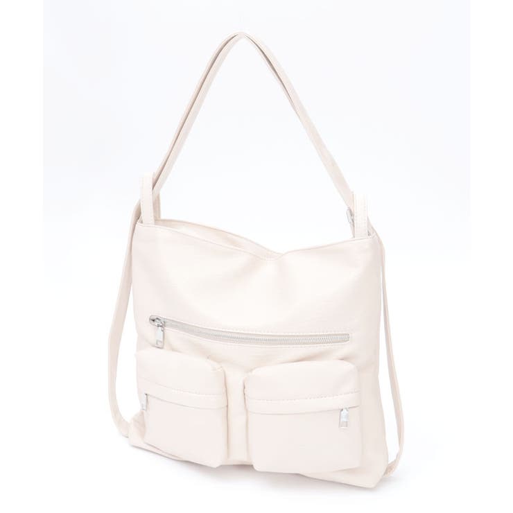Wポケット2WAYバッグ[品番：IGAW0006398]｜axes femme