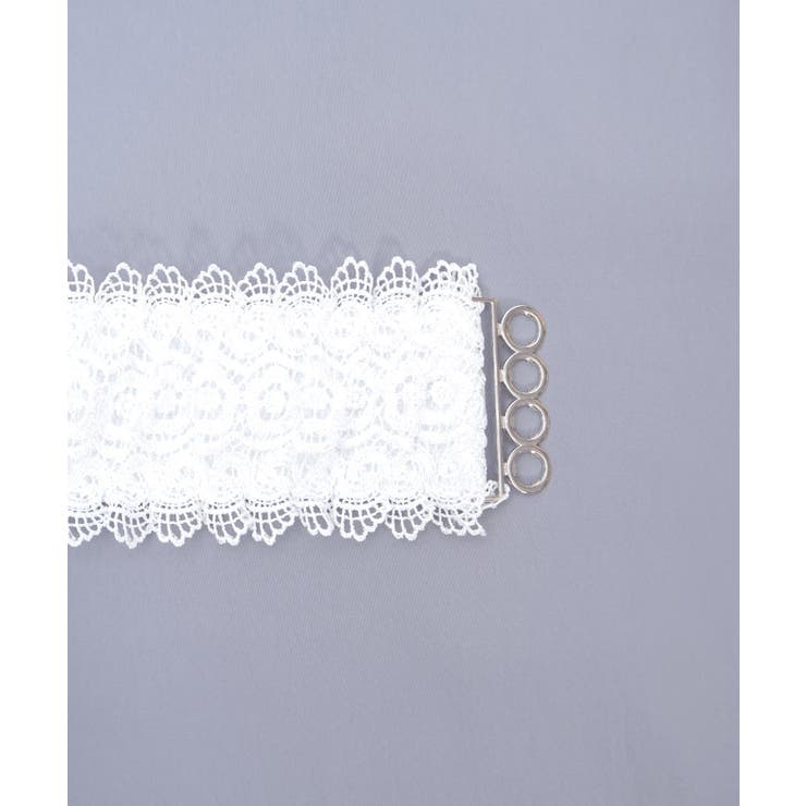 レース使いゴムベルト | axes femme | 詳細画像5 