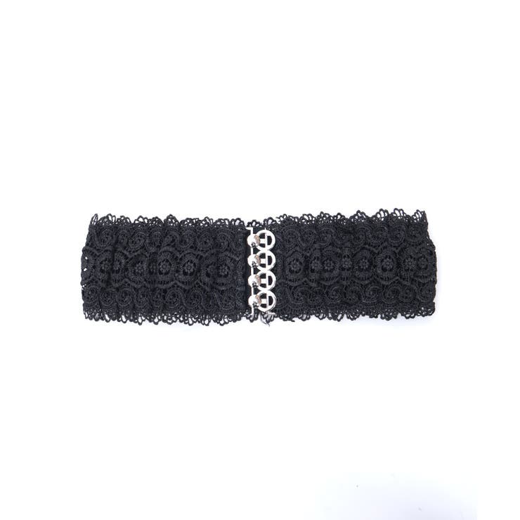 レース使いゴムベルト | axes femme | 詳細画像9 