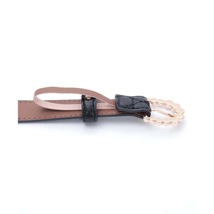 パールバックルキルト細ベルト | axes femme | 詳細画像14 