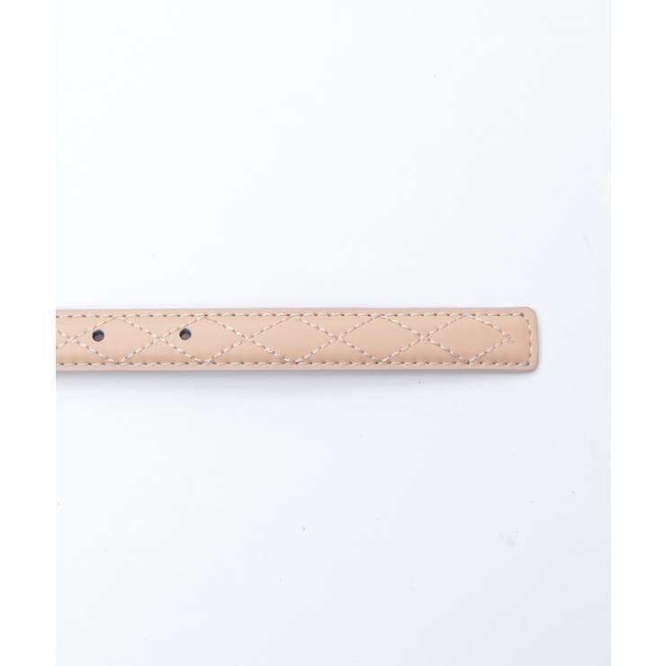 パールバックルキルト細ベルト | axes femme | 詳細画像6 