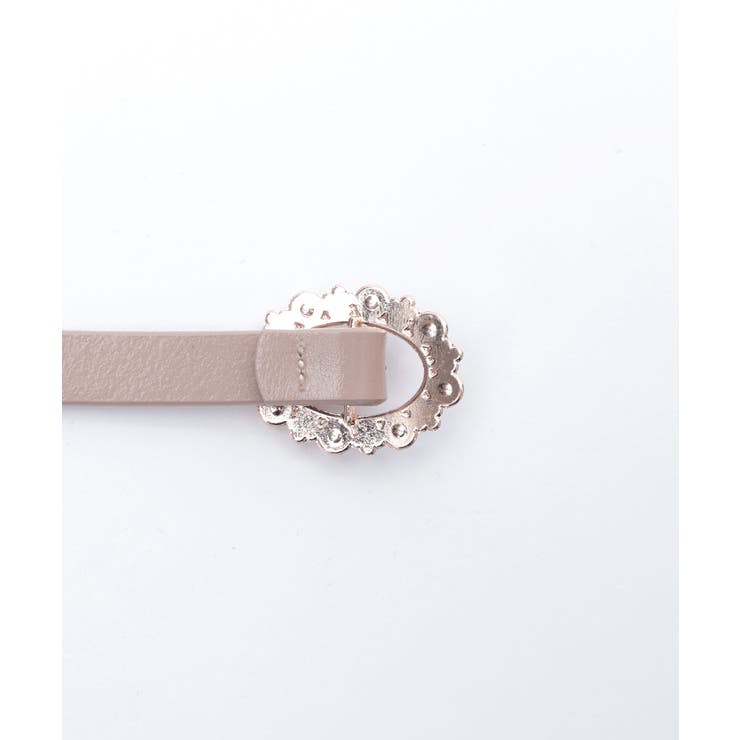 ビジューバックル細ベルト | axes femme | 詳細画像7 