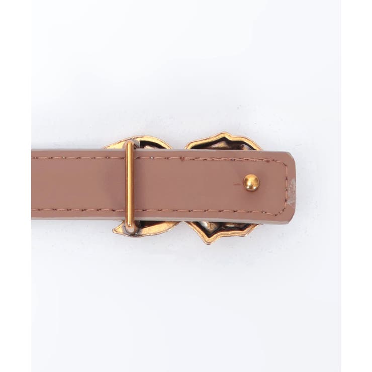 ローズバックル細ベルト | axes femme | 詳細画像16 