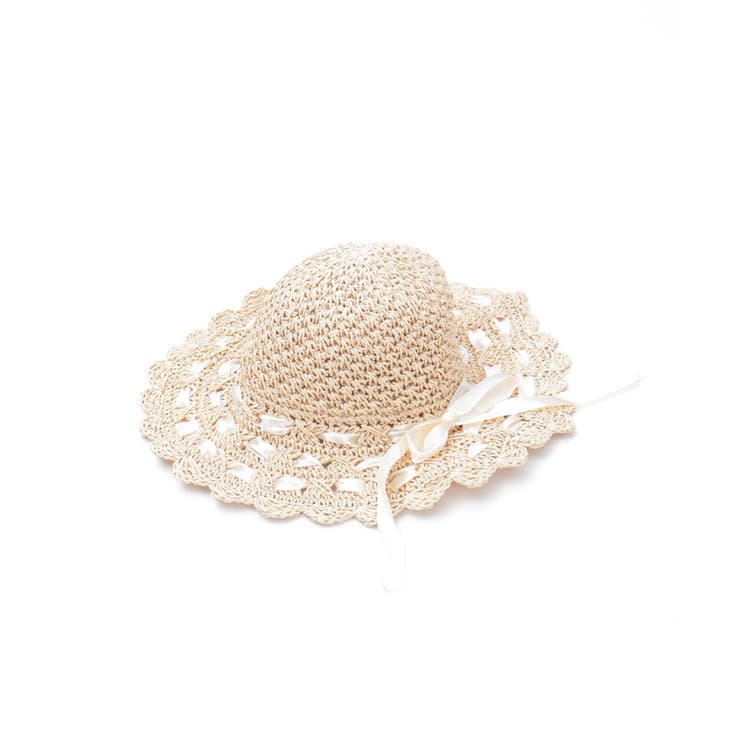 ベージュ | はしごリボンサマーハット | axes femme