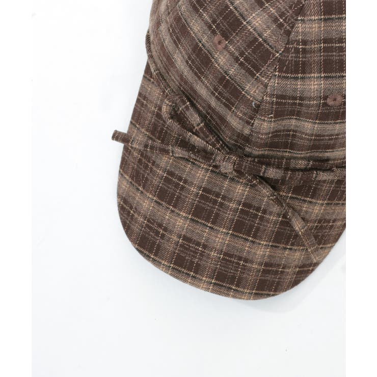 チェック柄デザインキャップ | axes femme | 詳細画像4 