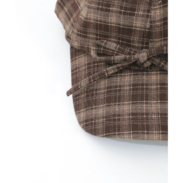 チェック柄デザインキャップ | axes femme | 詳細画像6 