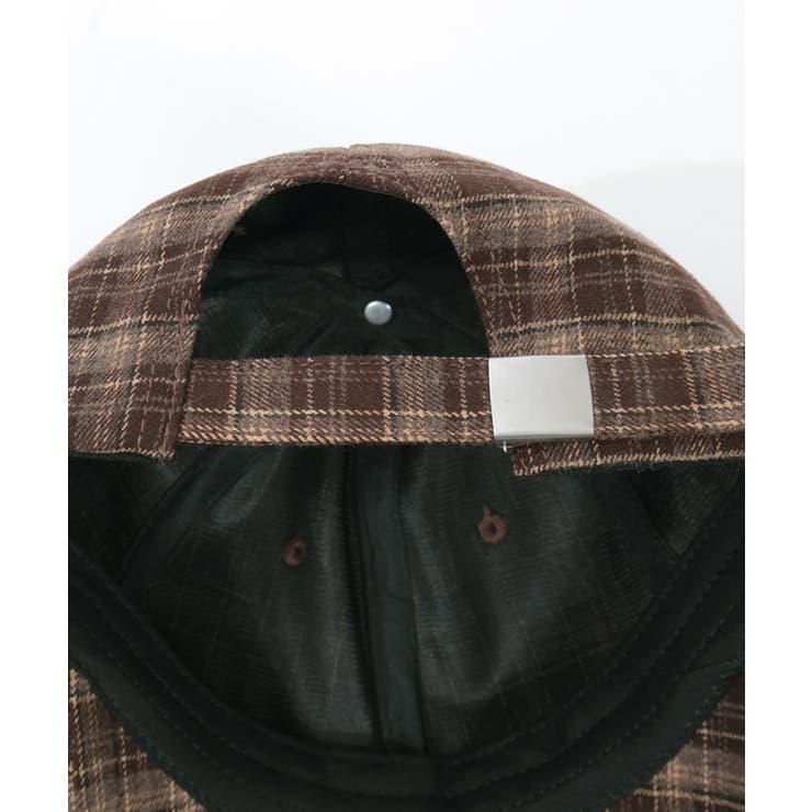 チェック柄デザインキャップ | axes femme | 詳細画像9 