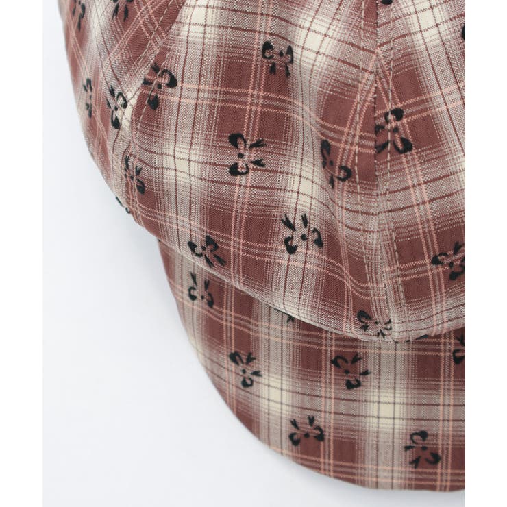 リボン×チェックキャスケット | axes femme | 詳細画像13 