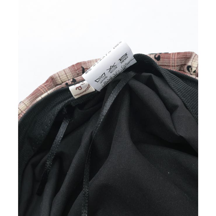 リボン×チェックキャスケット | axes femme | 詳細画像15 
