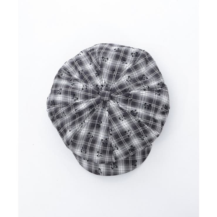 リボン×チェックキャスケット | axes femme | 詳細画像5 