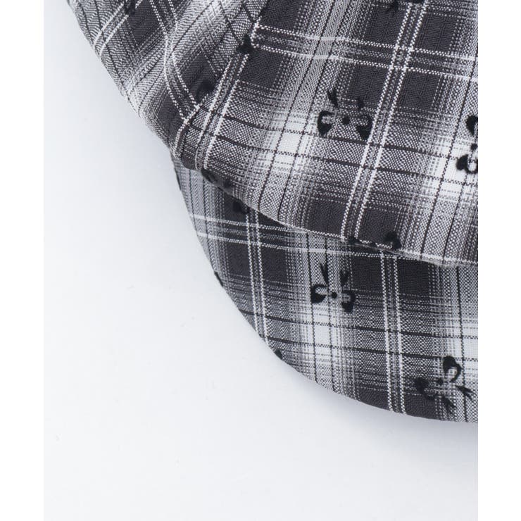 リボン×チェックキャスケット | axes femme | 詳細画像7 