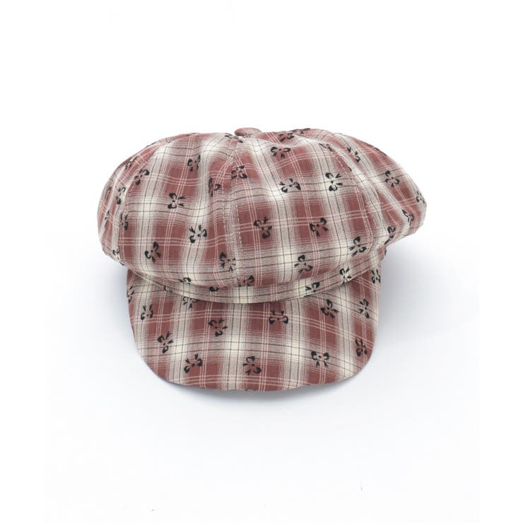 リボン×チェックキャスケット | axes femme | 詳細画像9 