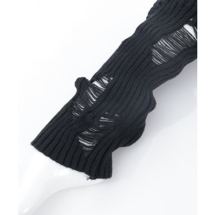 ダメージニットレッグカバー | axes femme | 詳細画像17 