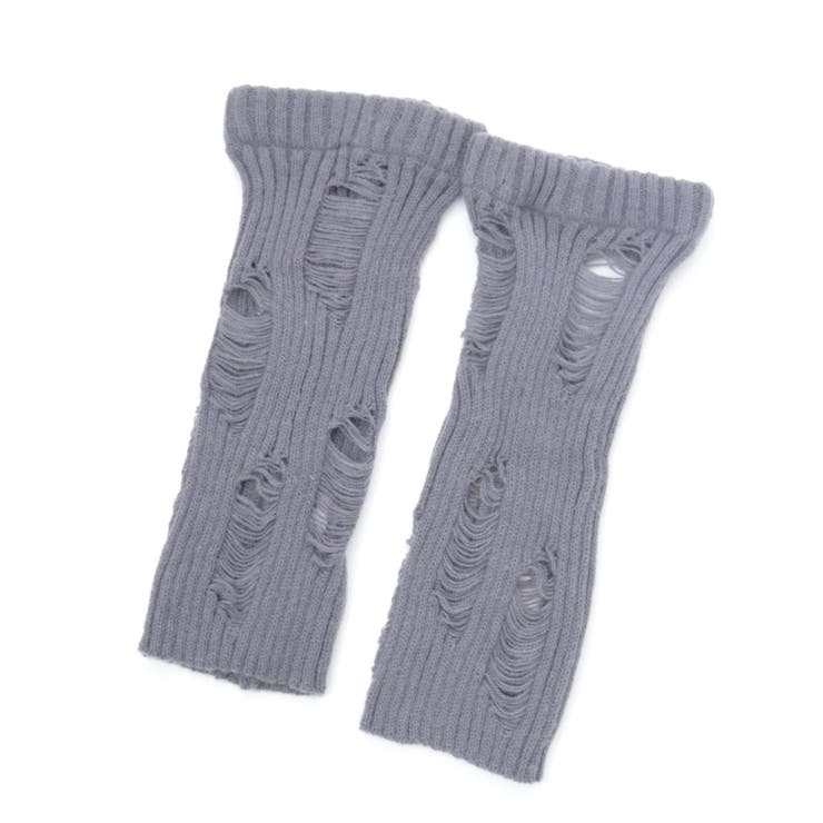 ダメージニットレッグカバー | axes femme | 詳細画像3 