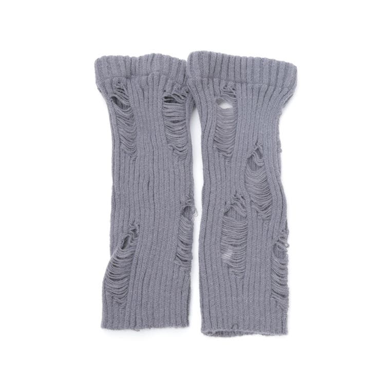 ダメージニットレッグカバー | axes femme | 詳細画像4 