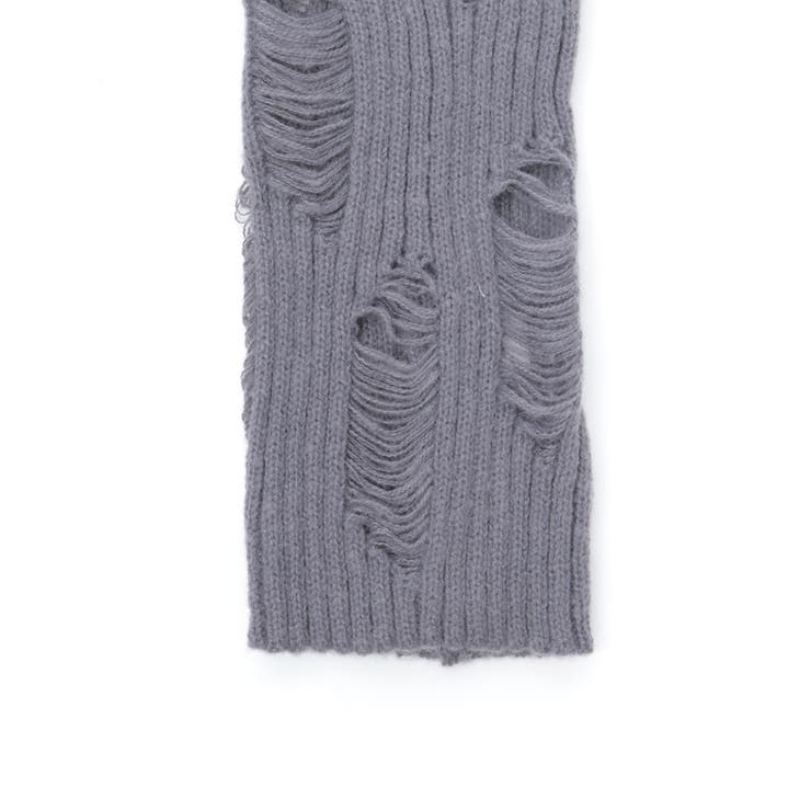 ダメージニットレッグカバー | axes femme | 詳細画像7 