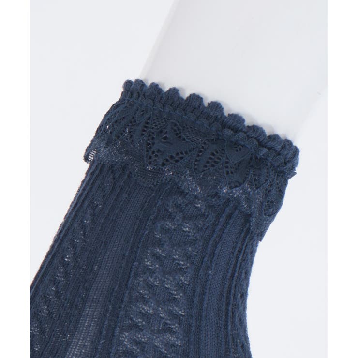 ラメ入りレースソックス | axes femme | 詳細画像10 