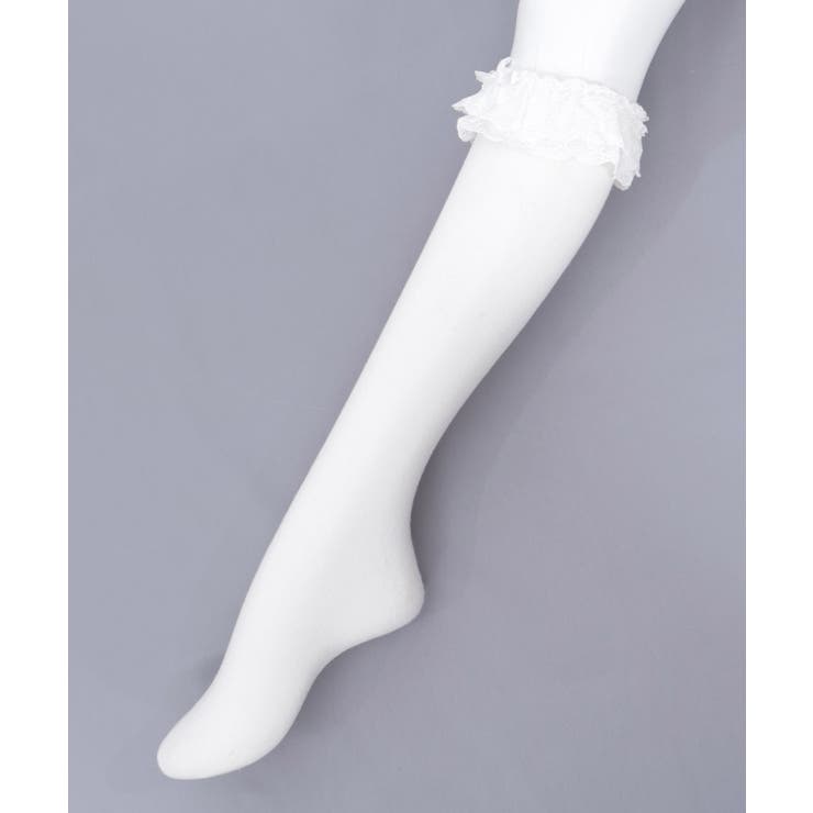 コットンレースフリルソックス | axes femme | 詳細画像7 