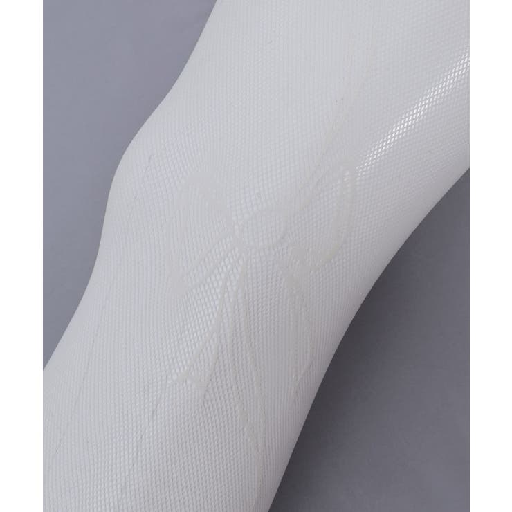 リボン柄シアータイツ | axes femme | 詳細画像7 