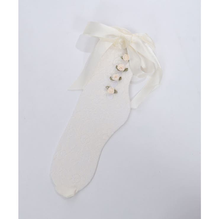 プチローズレースソックス | axes femme | 詳細画像11 