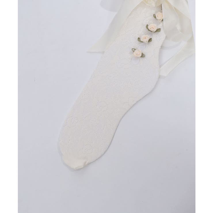 プチローズレースソックス | axes femme | 詳細画像14 
