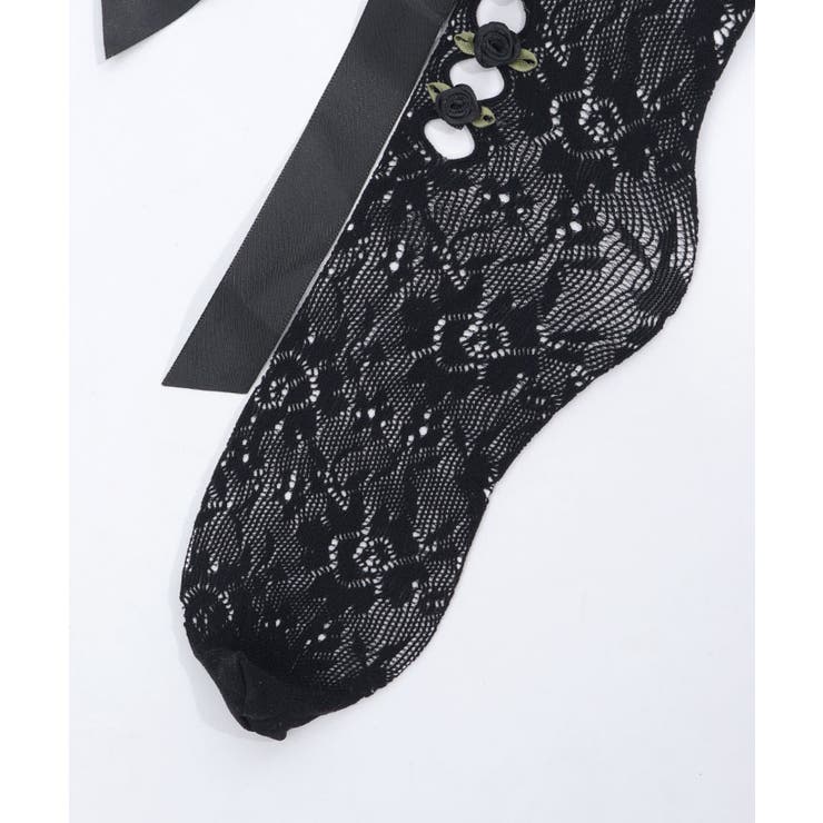 プチローズレースソックス | axes femme | 詳細画像7 