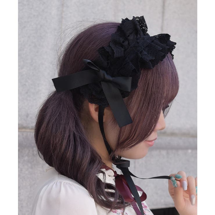 レースフリルヘッドドレス | axes femme | 詳細画像2 