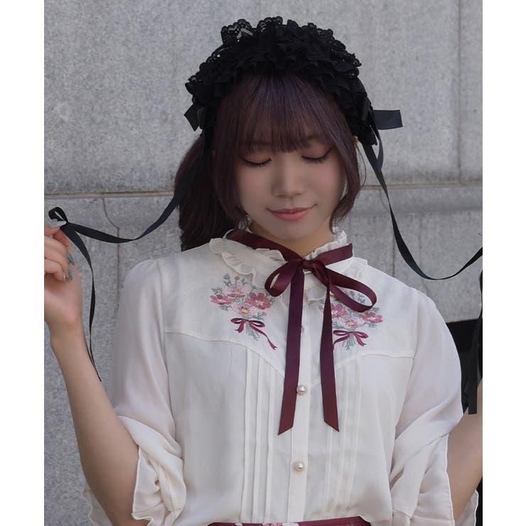 レースフリルヘッドドレス | axes femme | 詳細画像3 