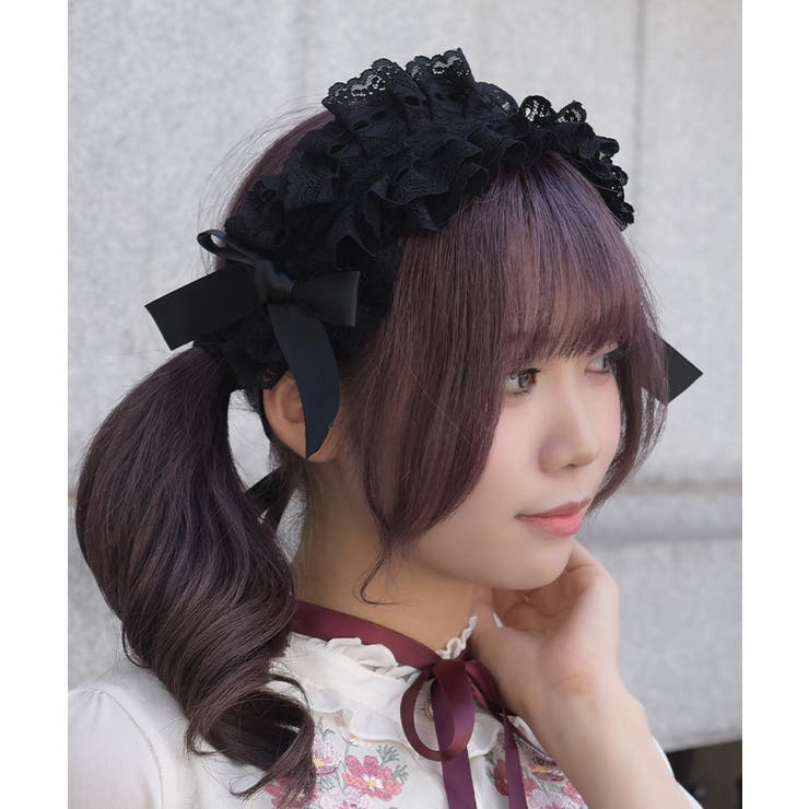 レースフリルヘッドドレス | axes femme | 詳細画像4 