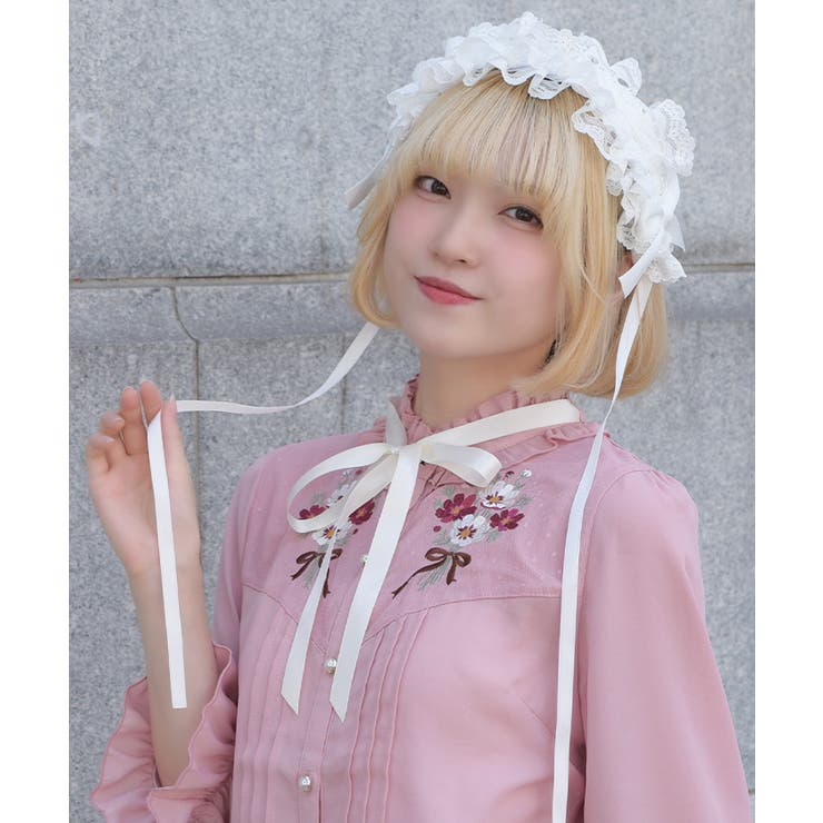 レースフリルヘッドドレス | axes femme | 詳細画像5 