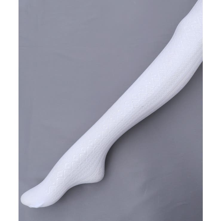 ストライプ風レースタイツ | axes femme | 詳細画像2 