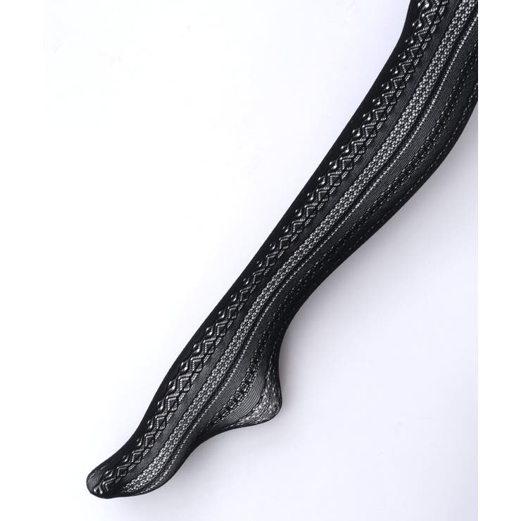 ストライプ風レースタイツ | axes femme | 詳細画像8 