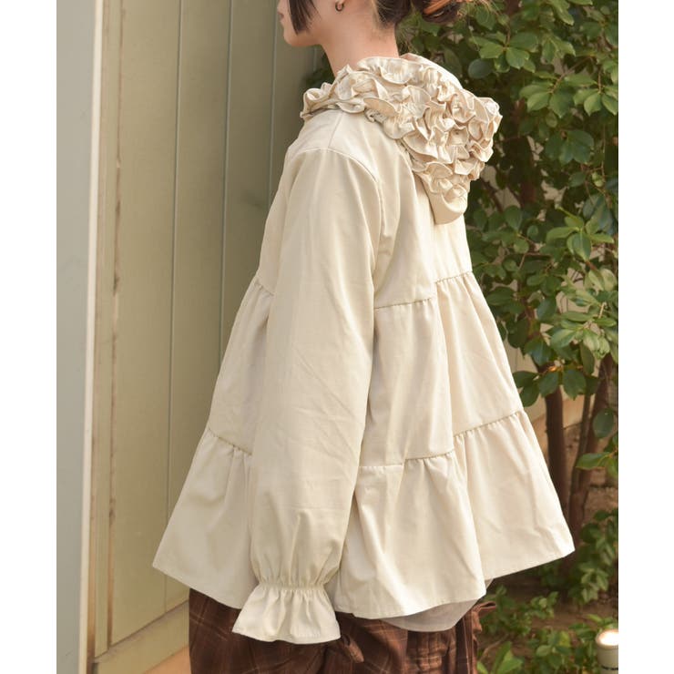 ミドル丈フードコート | axes femme | 詳細画像2 