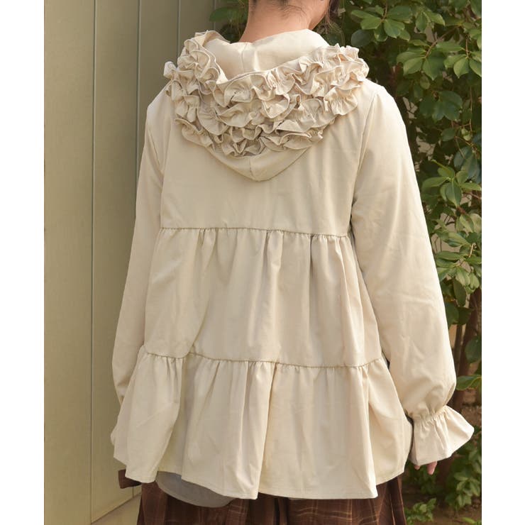 ミドル丈フードコート | axes femme | 詳細画像3 