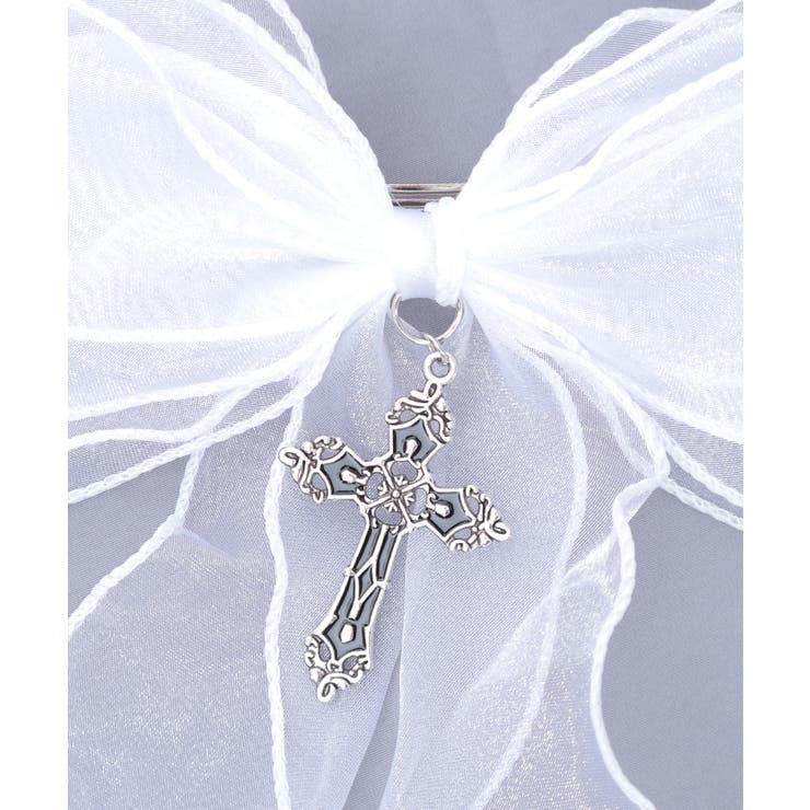 クロスチャームリボンクリップ | axes femme | 詳細画像15 