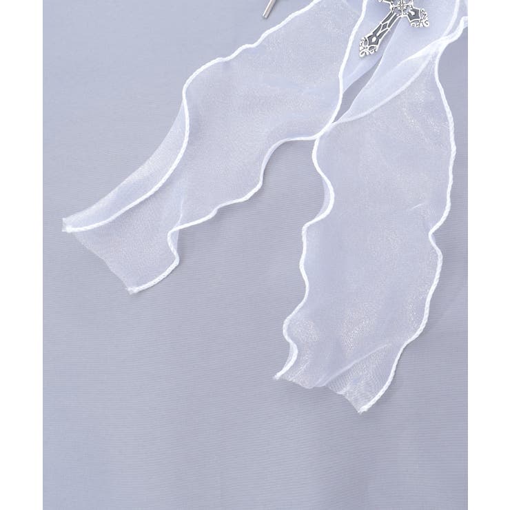 クロスチャームリボンクリップ | axes femme | 詳細画像17 