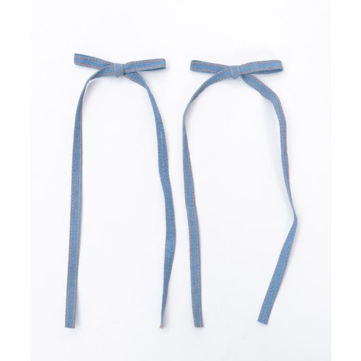 デニムリボンクリップ | axes femme | 詳細画像2 