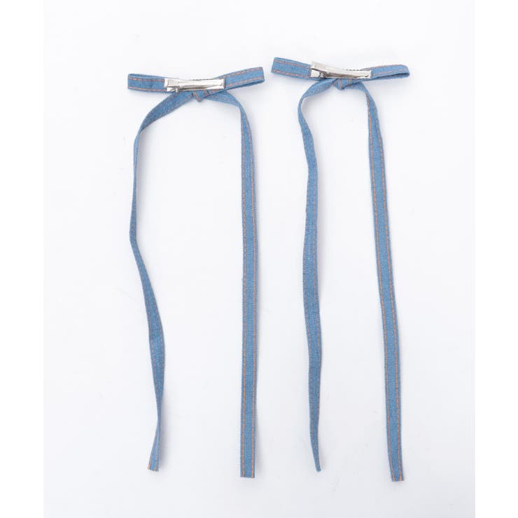 デニムリボンクリップ | axes femme | 詳細画像3 