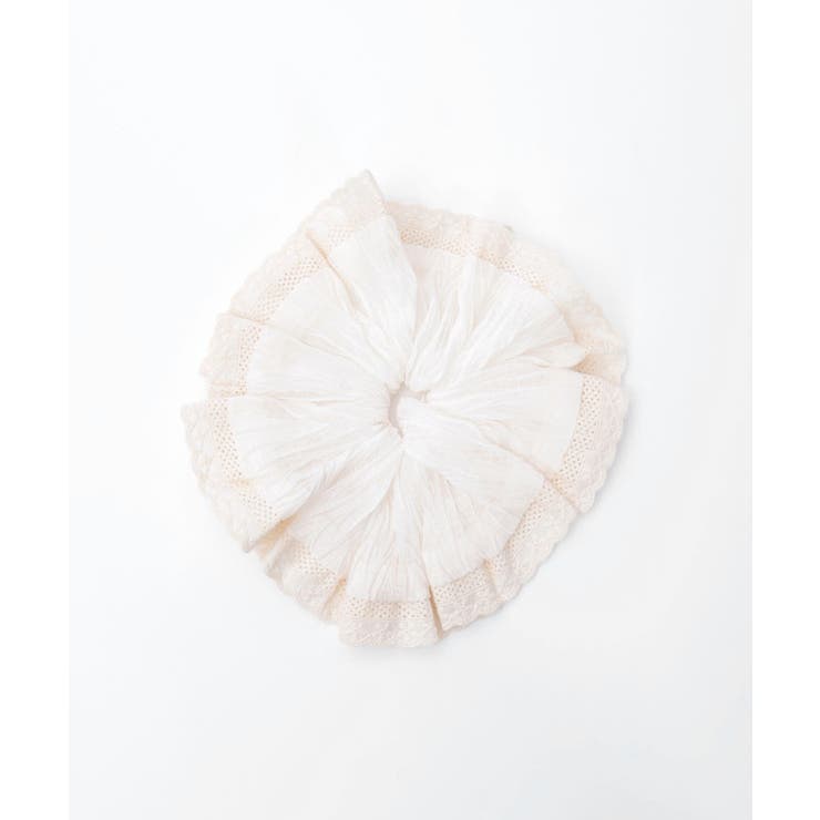 レース使いボリュームシュシュ | axes femme | 詳細画像4 