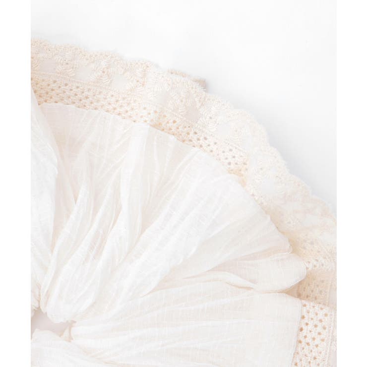 レース使いボリュームシュシュ | axes femme | 詳細画像5 